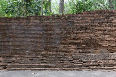 Grunge eski tuğla duvar doku arka plan yıpranmış