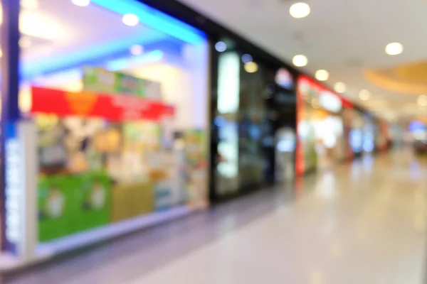 Blur loja de departamento shopping center centro de fundo — Fotografia de Stock