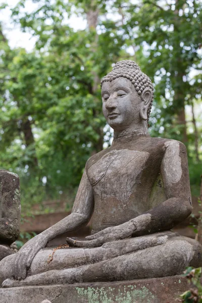 Будда статуя в Ват umong, Чианг Май, путешествия тайский храм — стоковое фото