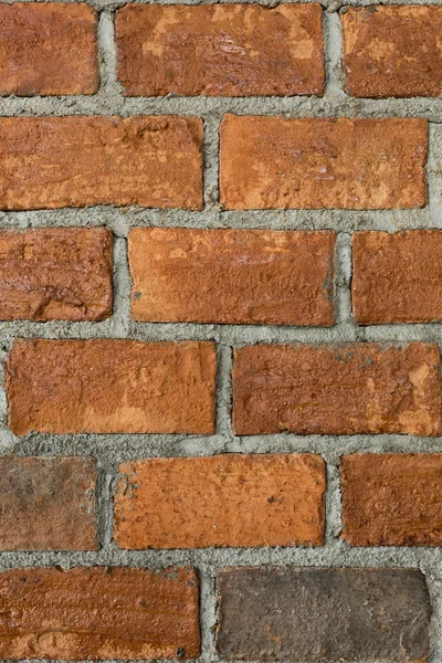 Cement and brick wall texture background — Stock Photo, Image