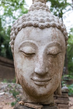 Buda heykeli wat umong, chiang mai, Tayland seyahat etmek tapınak