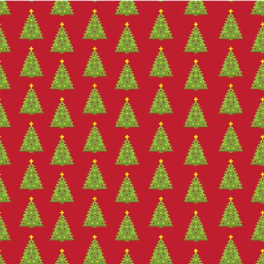 Piksel yeni yıl köknar ağacı sorunsuz arka plan.