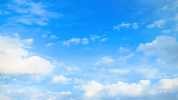 International day of clean air for blue skies concept: Panorama clear sky and white clouds background