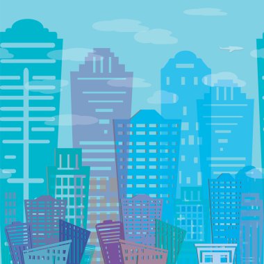 seamless modeli modern gayrimenkul bina tasarımı. kentsel landscape.r doku