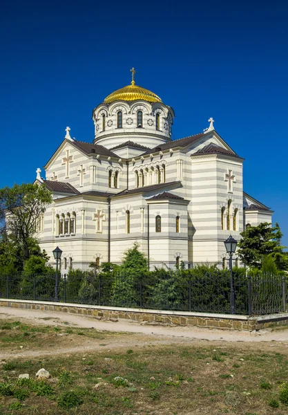 圣弗拉基米尔大教堂 Chersonesos Taurica 塞瓦斯托波尔 — 图库照片