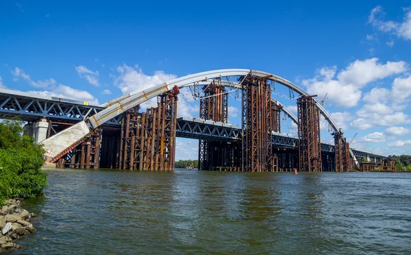 Most w budowie — Zdjęcie stockowe