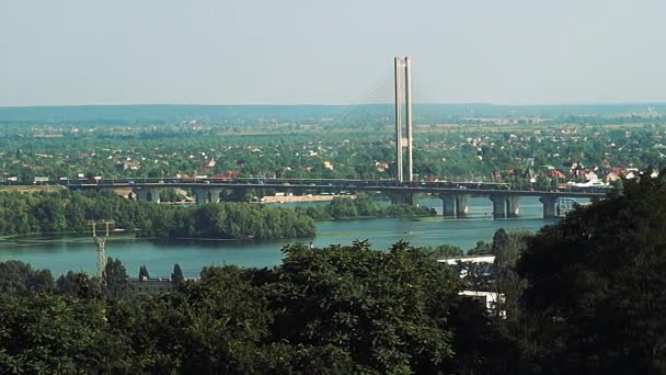 Kiev ciudad visitas timelapse — Vídeos de Stock