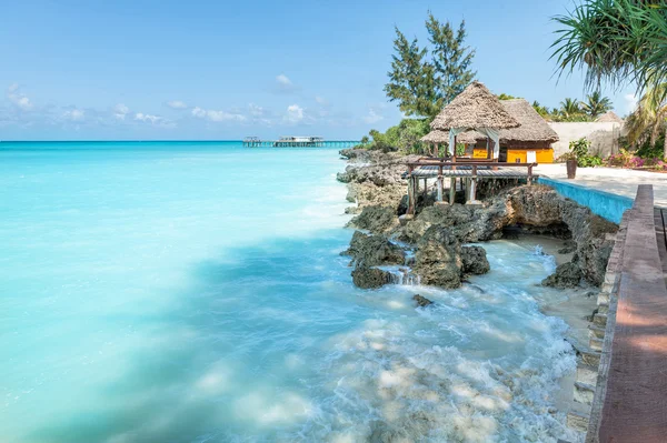 Gyönyörű ocean a Zanzibar Stock Kép