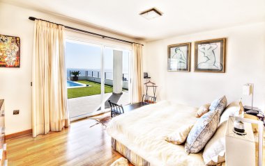 Villada modern yatak odası