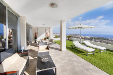 havuz ve Deniz Manzaralı house yakınındaki sakin ol