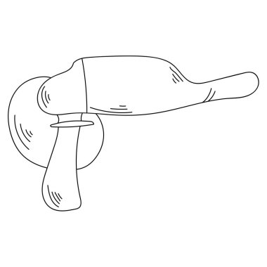 Elektrik zımpara makinesi, onarım veya inşaat için aygıt, çeşitli yüzey vektör illüstrasyonlarını işlemek için elle kullanılan araçlar