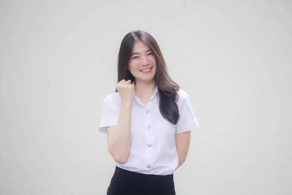 タイの成人女子大生制服美少女優秀 — ストック写真