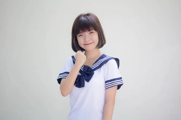 Japanisch Teen Hübsch Mädchen Student Ausgezeichnet — Stockfoto