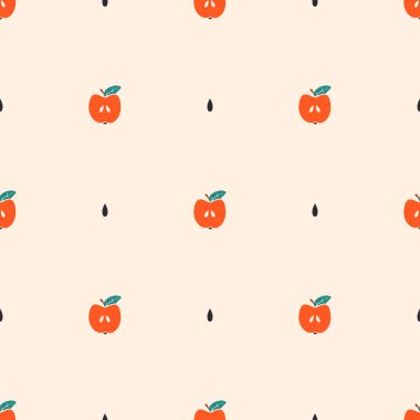 Kırmızı elmalarla kusursuz İskandinav eğilimi