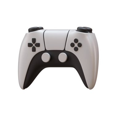 Oyun denetleyicisinin 3d oluşturma ögesi, siyah cuma teması için uygun.