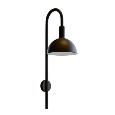 Duvar Lambası 3D İllüstrasyon tasarım elementi, yatak odası içi için uygun