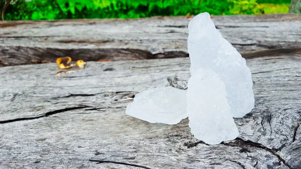 Asilo Tavola Legno Concetto Deodorante Corporeo — Foto Stock