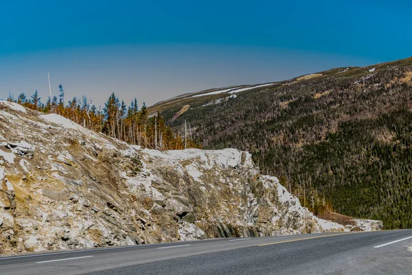 Vue Depuis Bord Route Parc National Gros Morne Terre Neuve — Photo