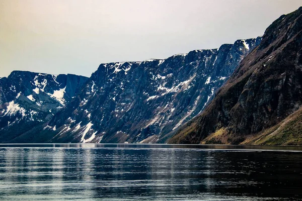 Western Brooke Pond Parc National Gros Morne Terre Neuve Canada — Photo