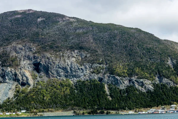 知事階段やビーチからの眺め カナダのニューファンドランド島の州立公園で私を爆破 — ストック写真