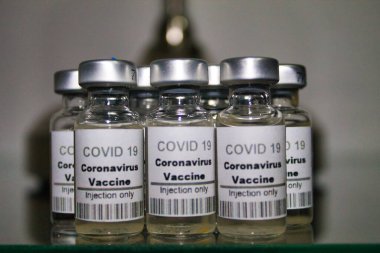 Covid 19 aşıları laboratuvarda hazır.