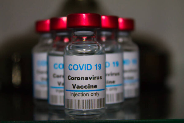 group of vaccines covid 19 ready in laboratory