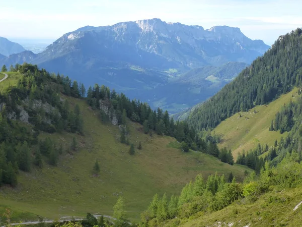 Passeio Trekking Alpino Perto Koenigssee Baviera — Fotografia de Stock