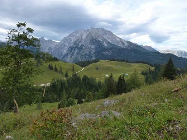 Alpine Trekking Tour Koenigssee Bavaria — Stock Photo, Image