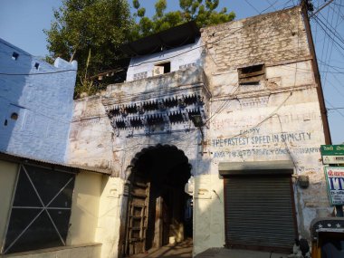 Jodhpur sokaklarında kemer yolu