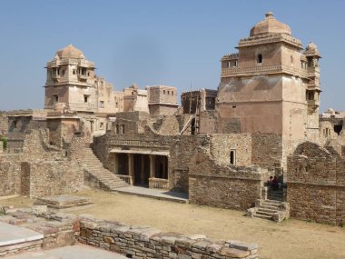 Chittaurgarh kalesinde geleneksel mimari