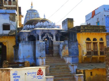 Bundi, Rajasthan 'daki renkli tapınak ve evler