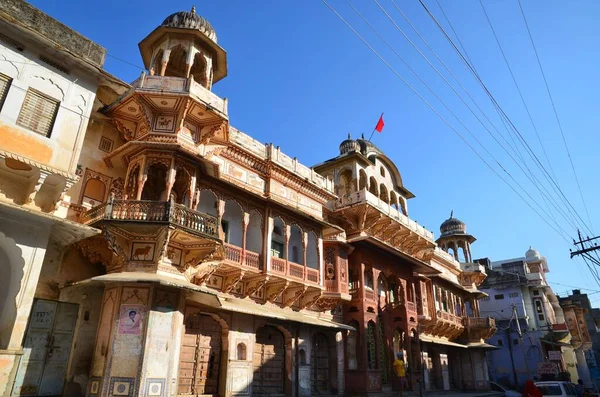Pushkar Rajasthan Daki Krishna Tapınağı — Stok fotoğraf