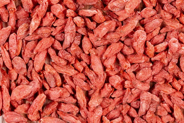 Latar belakang top view Goji berry — Stok Foto