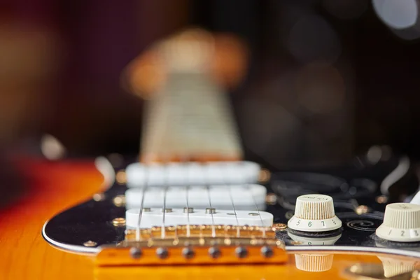 エレキギターの詳細 — ストック写真