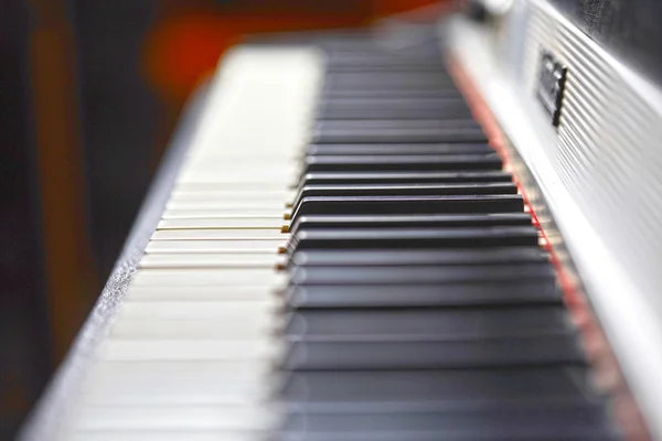 Claviature de piano électrique — Photo