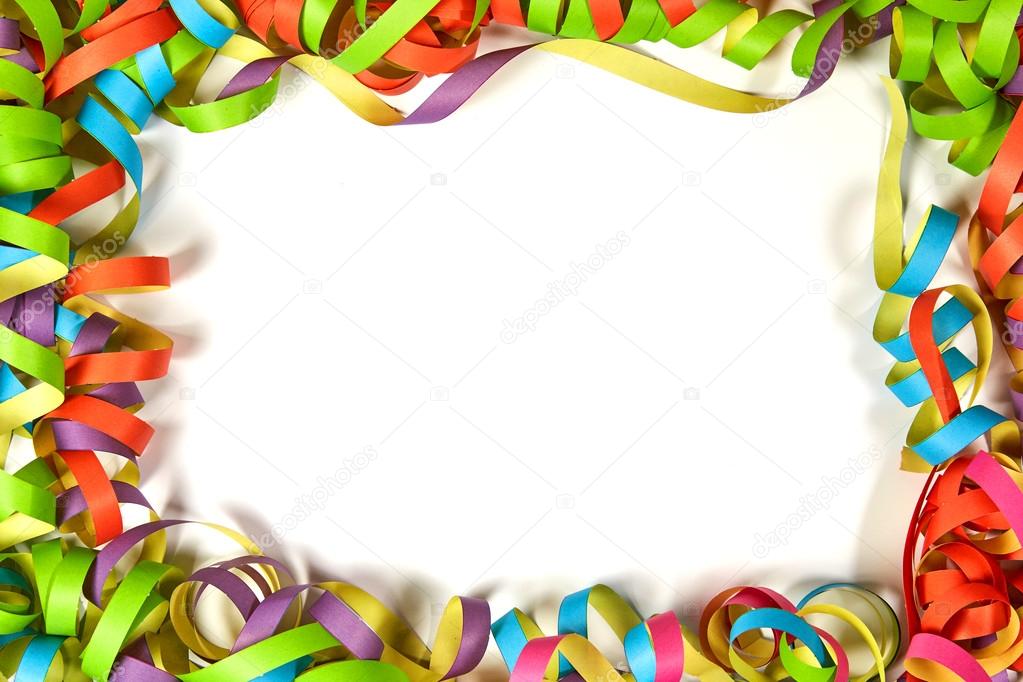 Copyspace between paper ribbons