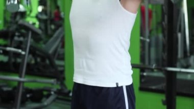 erkek spor eğitimi.