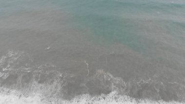 Gökyüzünden güzel dalgalı Karadeniz