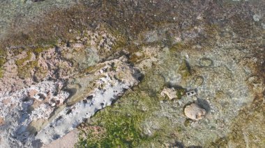 Malta Valletta yakınlarında güzel Akdeniz