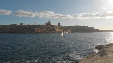 Akdeniz 'e yakın güzel Malta Valletta