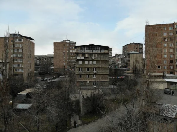 Stare Ponure Miasto Europie — Zdjęcie stockowe