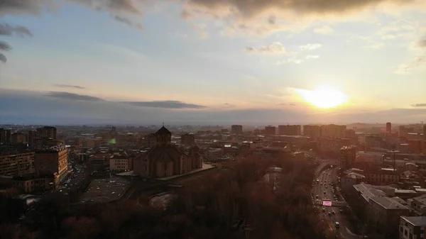 Alte Düstere Stadt Europa — Stockfoto