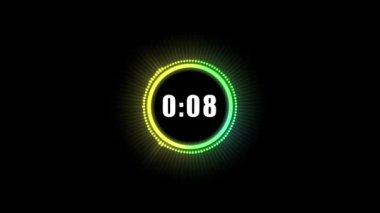 10 saniye geri sayım zamanlayıcısı