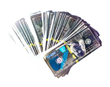 100 dolar karanlıkta, 100 dolar.