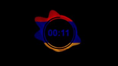 Ermenistan Bayraklı Bir Dakika