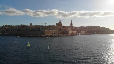 Akdeniz 'e yakın güzel Malta Valletta