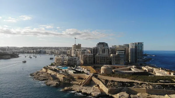 Belo Malta Valletta Perto Mar Mediterrâneo — Fotografia de Stock