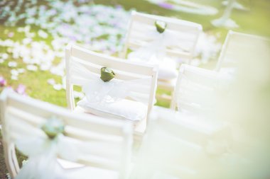 Düğün Kur ayrıntılı olarak Bahçe (Vintage tarzı)