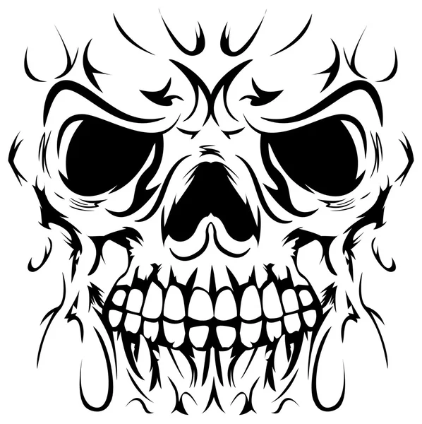 Kafatası yüz dövme