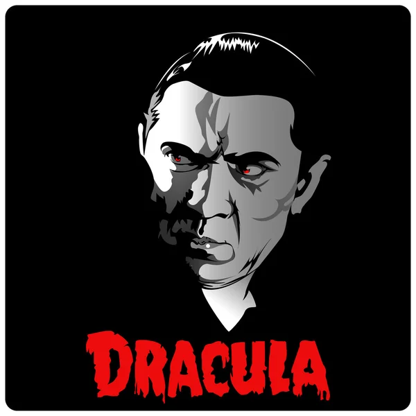 Il vampiro Dracula — Vettoriale Stock